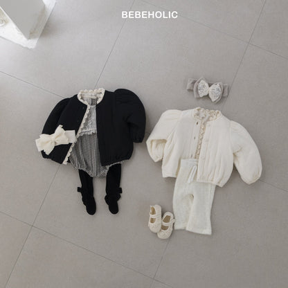bebeholic chanel padded jacket (6-18m)