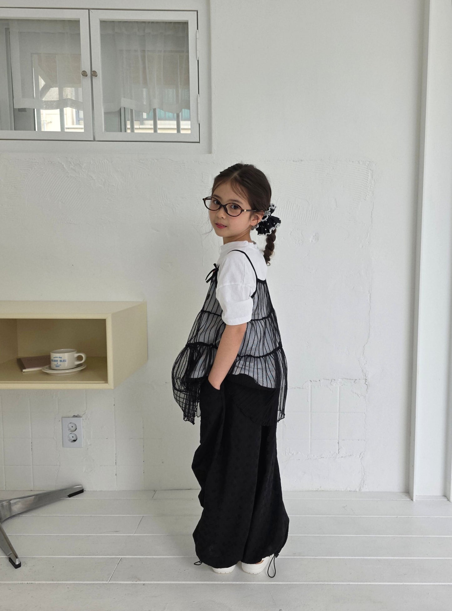 ELLYMOLLY bebe string pants (90-145cm)