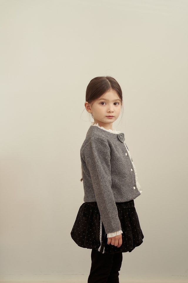 momoann corsage cardigan (90-130cm)