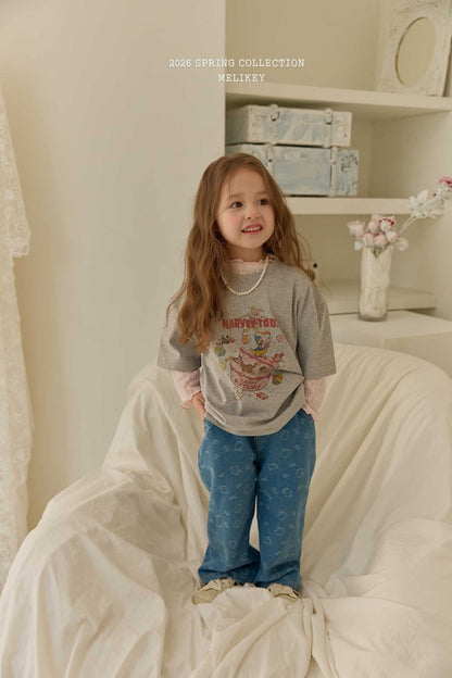 melikey ribbon mesh T (~80-140cm)