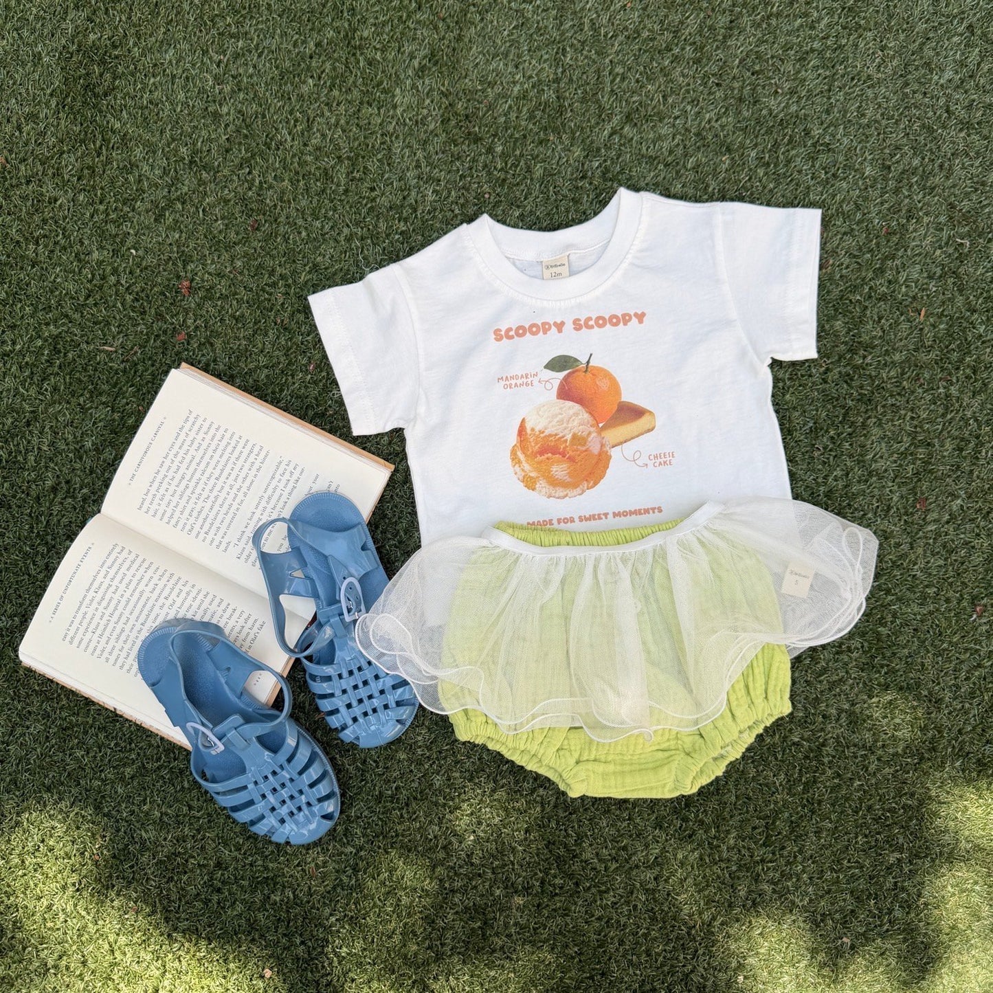 ninibello scoop scoop short sleeve t-shirt(baby)