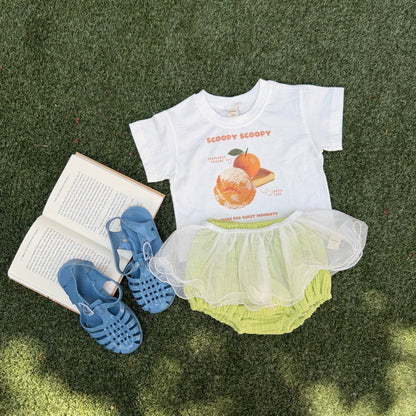 ninibello scoop scoop short sleeve t-shirt(baby)