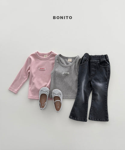 bonito bootcut stretch denim pants (~80-140cm)