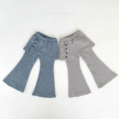 melikey wrap bootscut pants (~80-140cm)