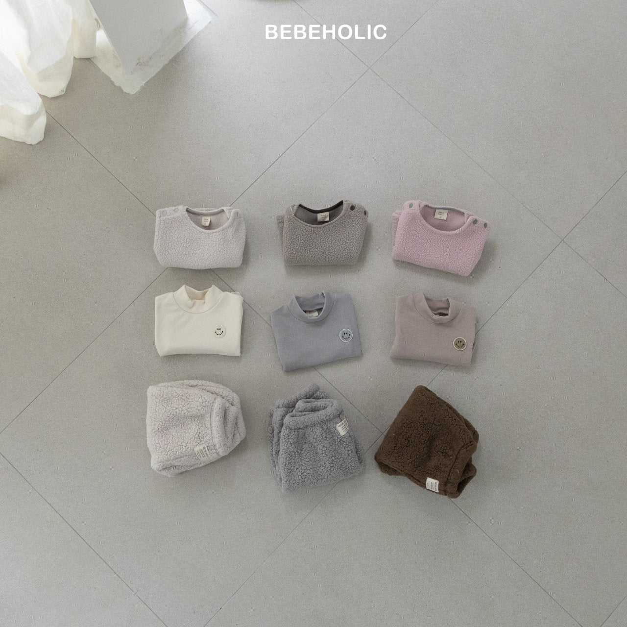 bebeholic smiley general polar tee (3-18m)