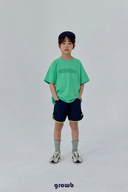 Growb Font Tee (90-155cm)
