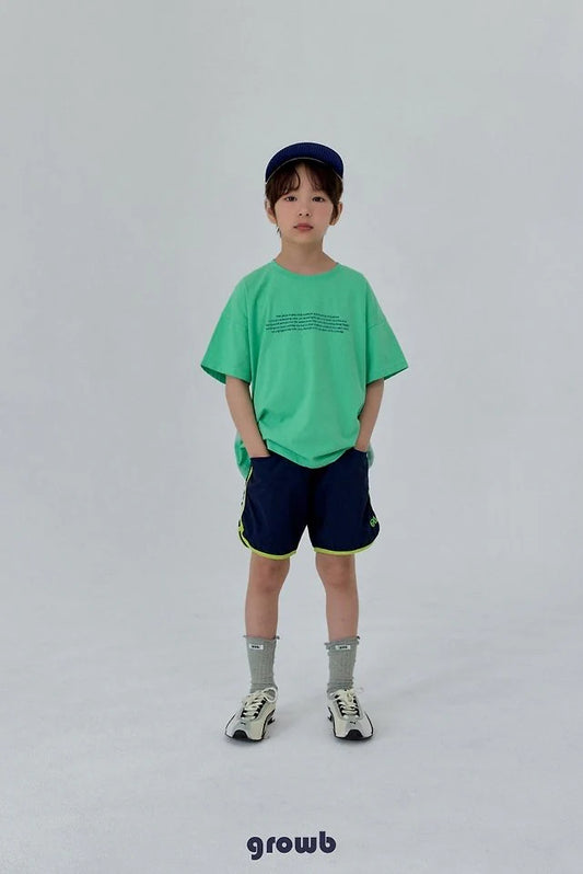 Growb Font Tee (90-155cm)