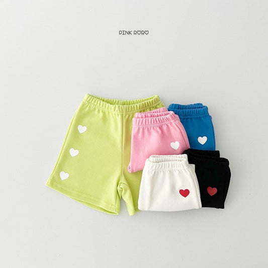 Pinkroro 俏皮愛心短褲 (kids 85-132cm)