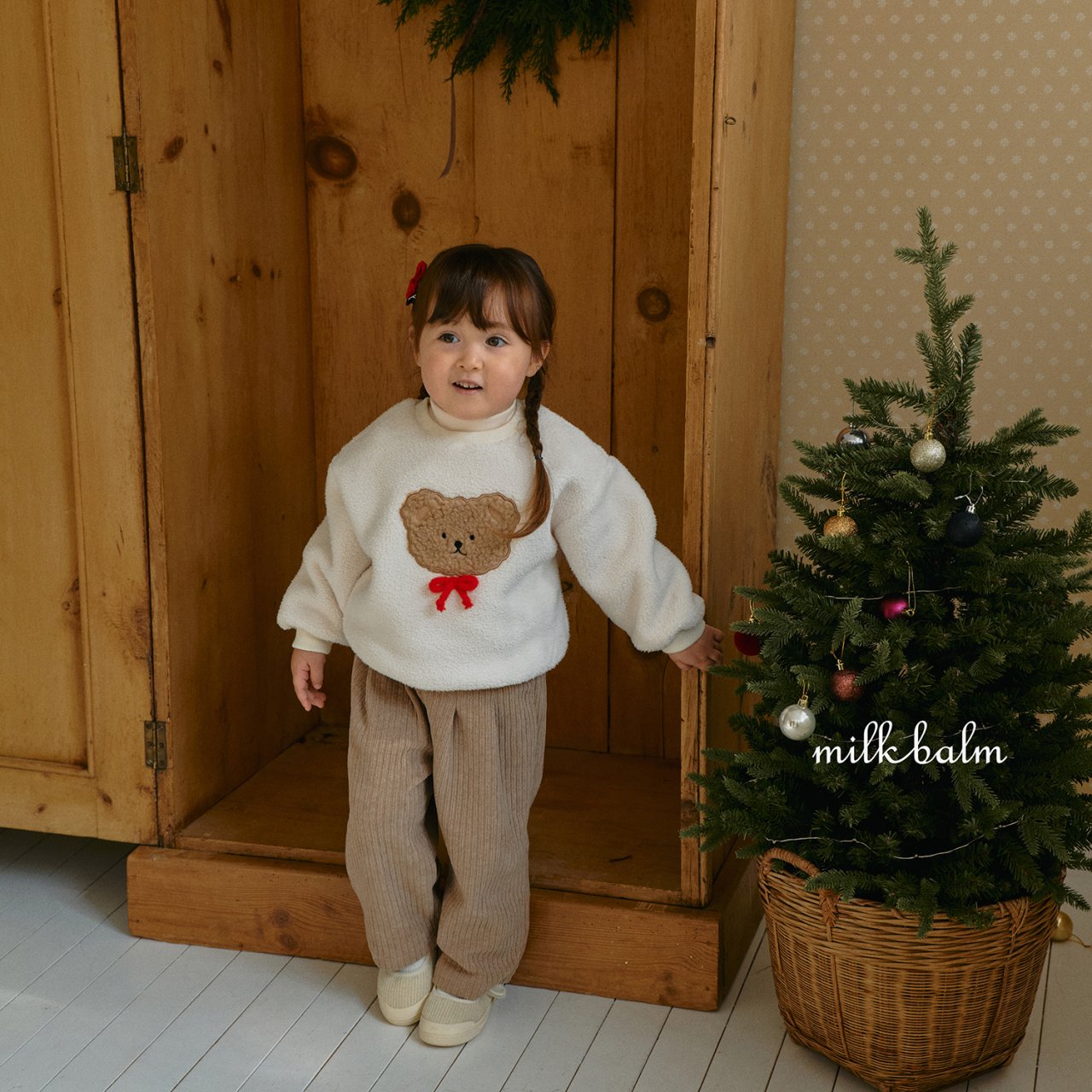 milkbalm bear embroidery mtm (75-125cm)