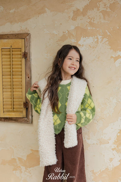 Urban Rabbit 親子款菱格紋外套 (kids & mom)