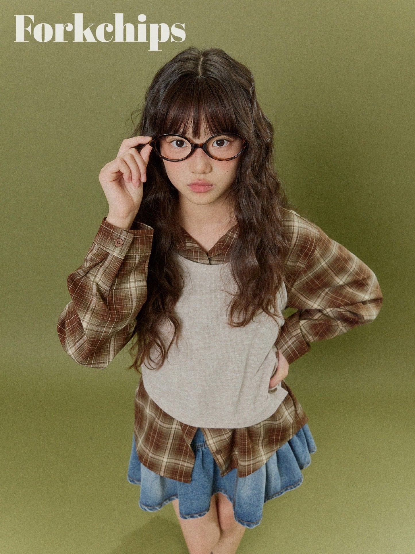 FORKCHIPS sonic check shirt (95-160cm)