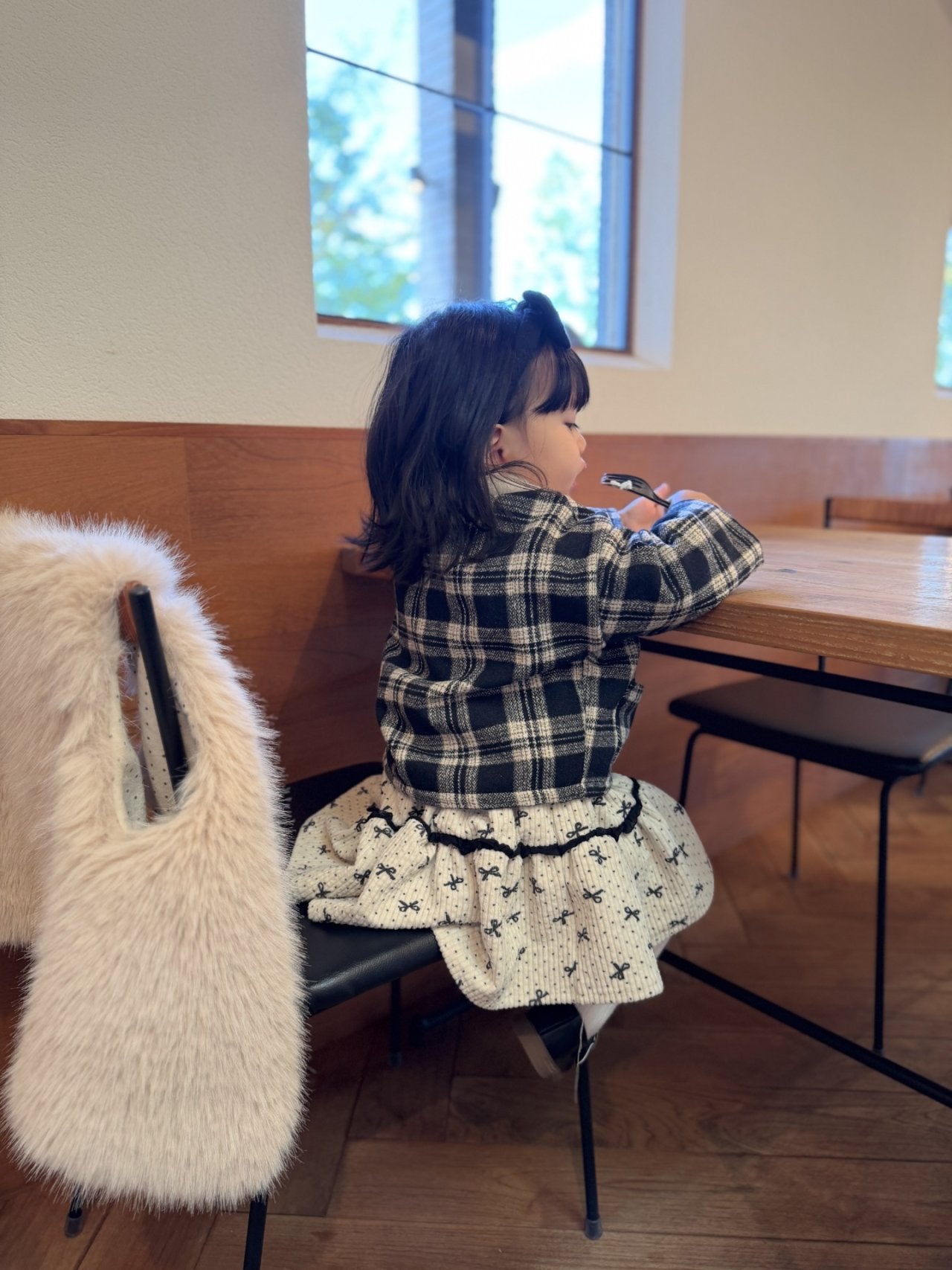 mimi market ribbon can skirt (70-85cm)