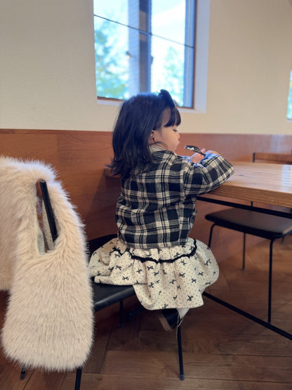 mimi market ribbon can skirt (70-85cm)