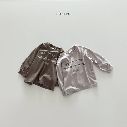 bonito keep up pigment tee (~80-140cm)