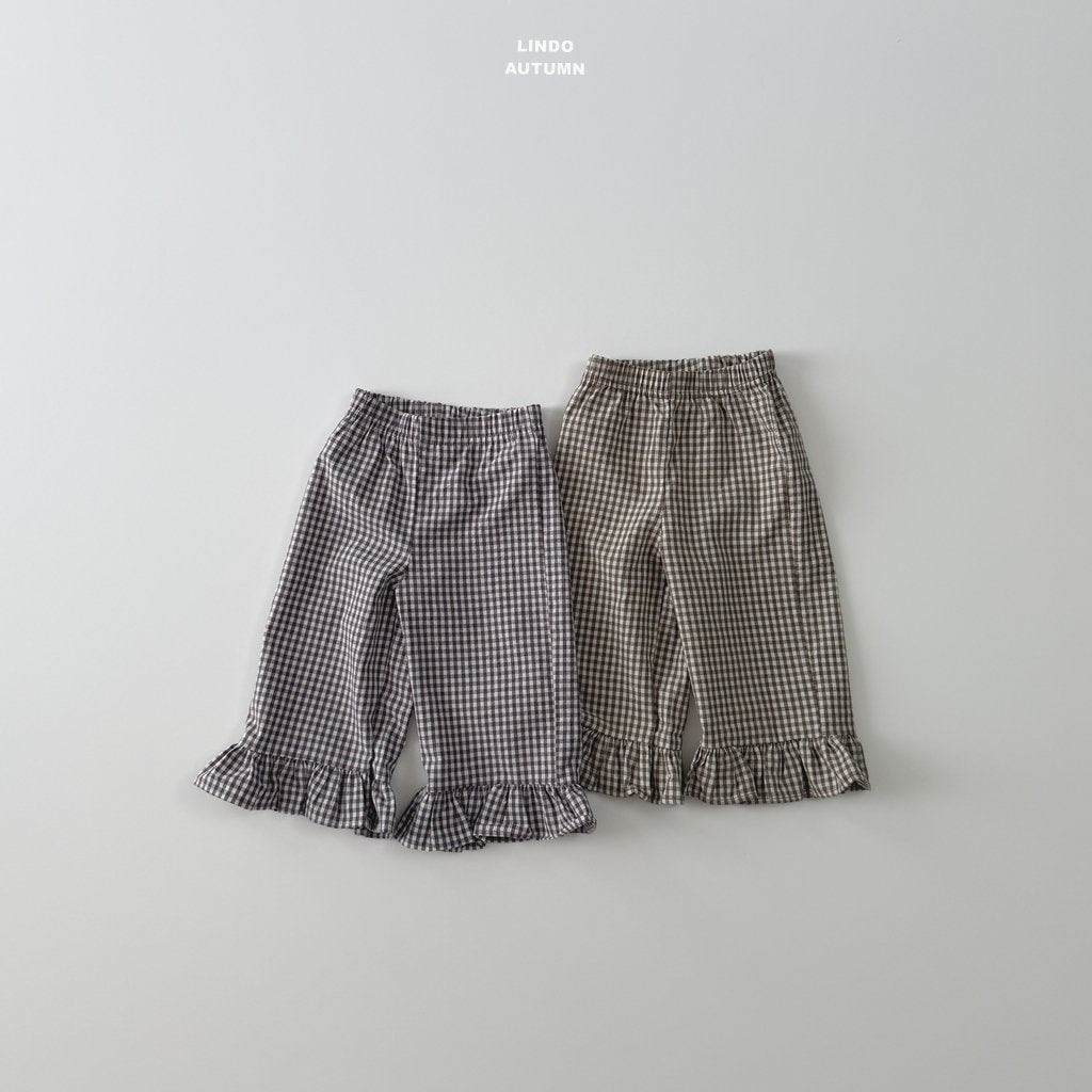 LINDO sweet plaid pants (80-125cm)