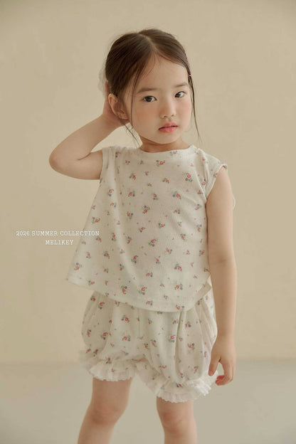 melikey dindin frill sleveless t-shirt (~80-140cm)