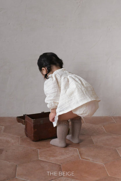 the beige basic bloomer (6-18m)