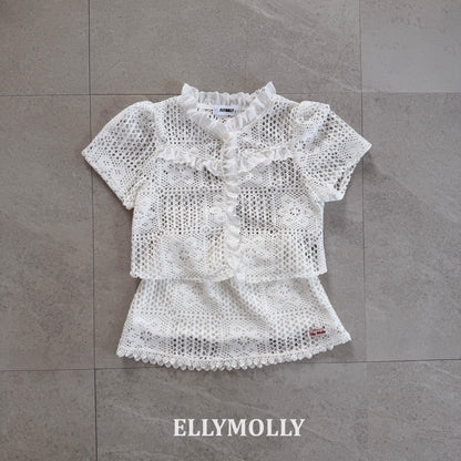 ELLYMOLLY logi crochet sk (90-145cm)