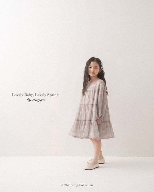 anggo cherry blossom dress (80-120cm)