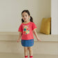 Orangemom 福袋花花tee (95-140cm)