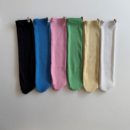 ELLYMOLLY colored rib socks