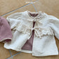 bebeholic ribbon cardigan (Bebe 6-18m)