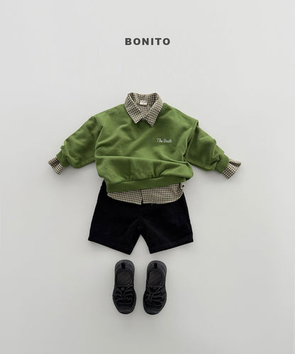 bonito check shirt (~80-140cm)
