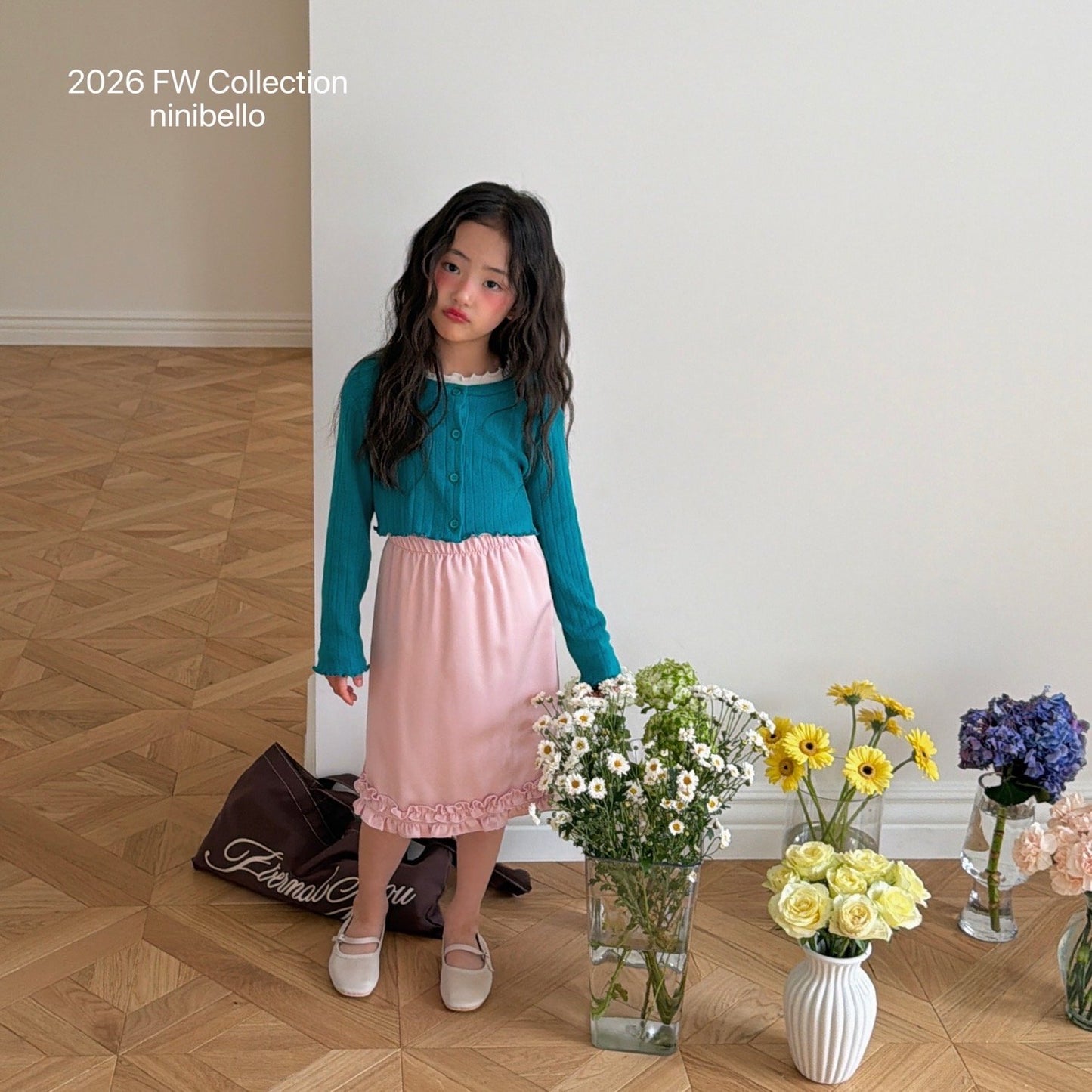 ninibello miko satin skirt (80-130cm)