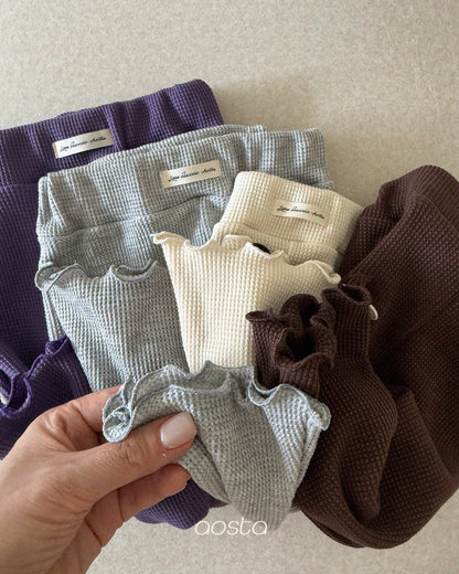 Aosta jelly waffle pants (~70-115cm)