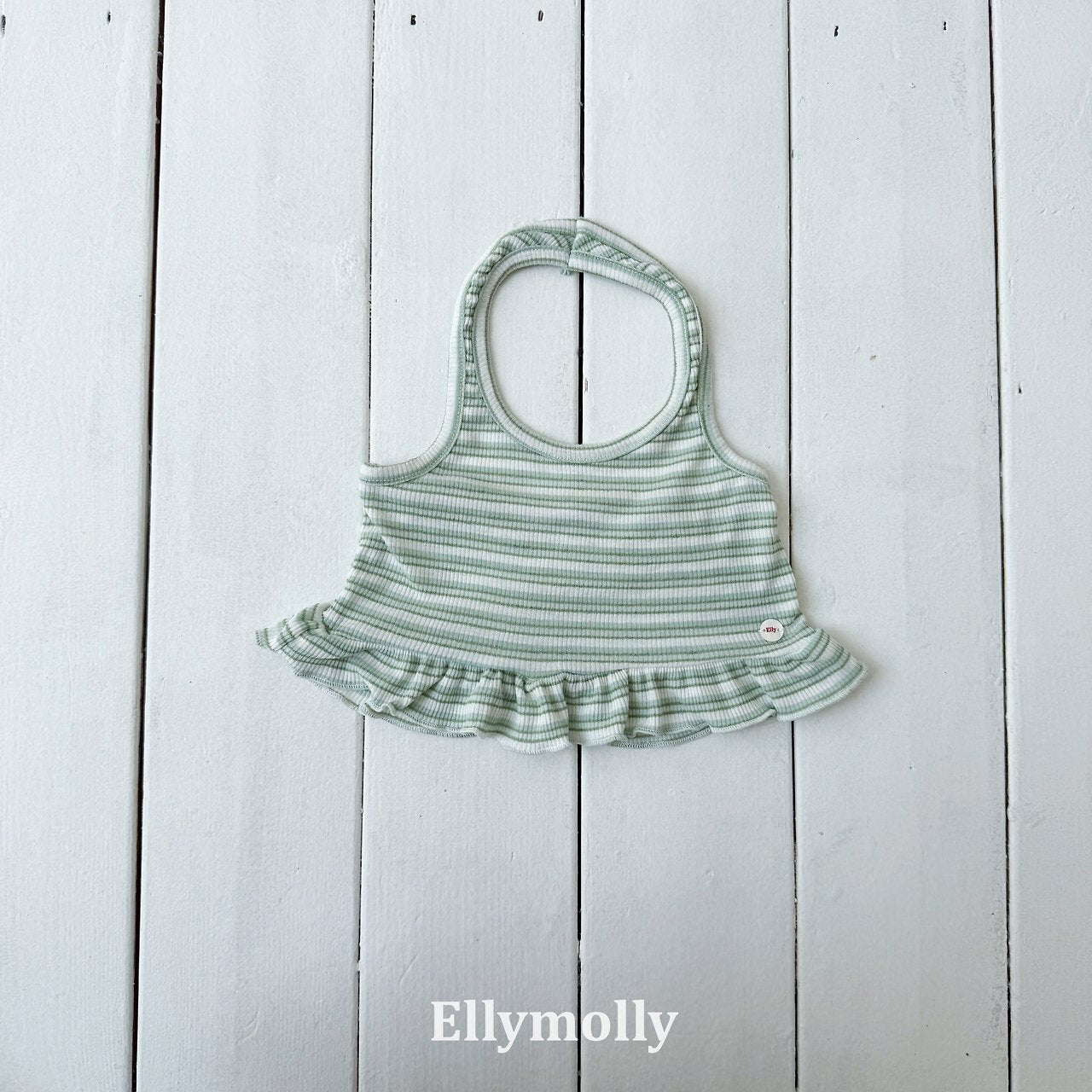 ELLYMOLLY salt halter frill sleeveless (90-145cm)
