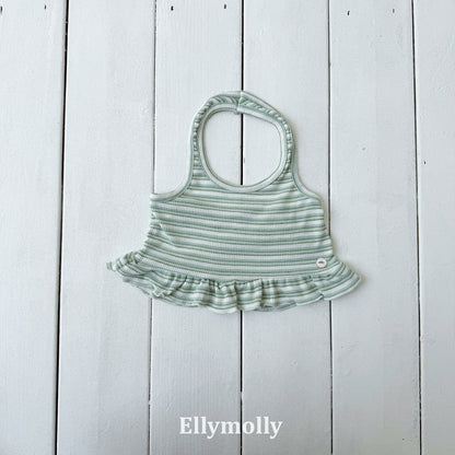 ELLYMOLLY salt halter frill sleeveless (90-145cm)
