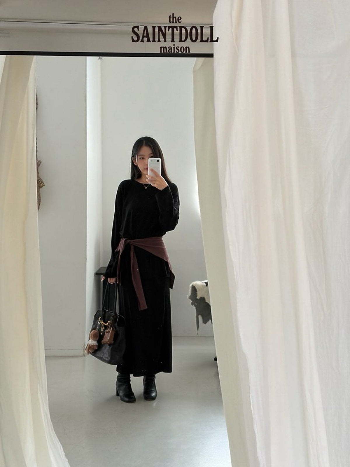 saintdoll challang skirt (kids & mom)