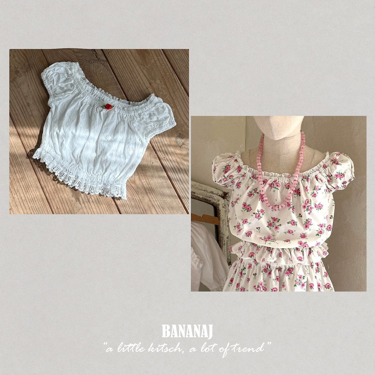 BANANAJ alice blouse (80-135cm)