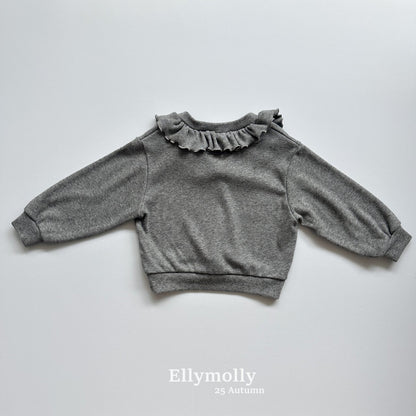 ELLYMOLLY natty frill v-neck (90-145)