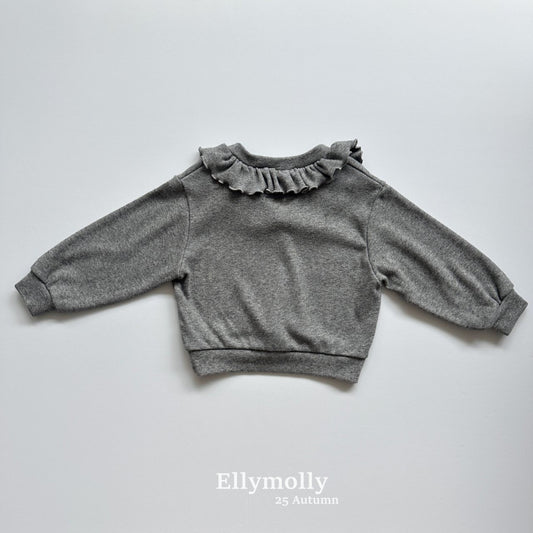 ELLYMOLLY natty frill v-neck (90-145)