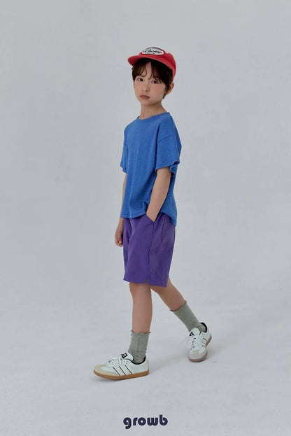 Growb Plain Shorts (90-155cm)