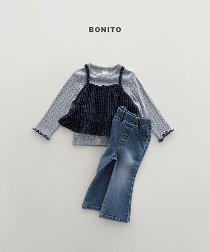 bonito eyelet tee (~80-140cm)