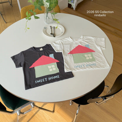 ninibello sweet home short sleeve tee (80-130cm)
