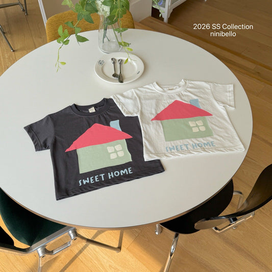 ninibello sweet home short sleeve tee (80-130cm)