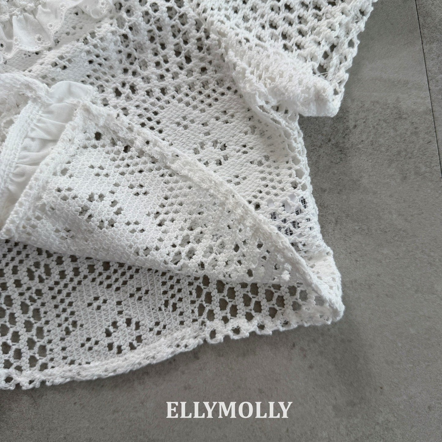 ELLYMOLLY rosy crochet bl (90-145cm)