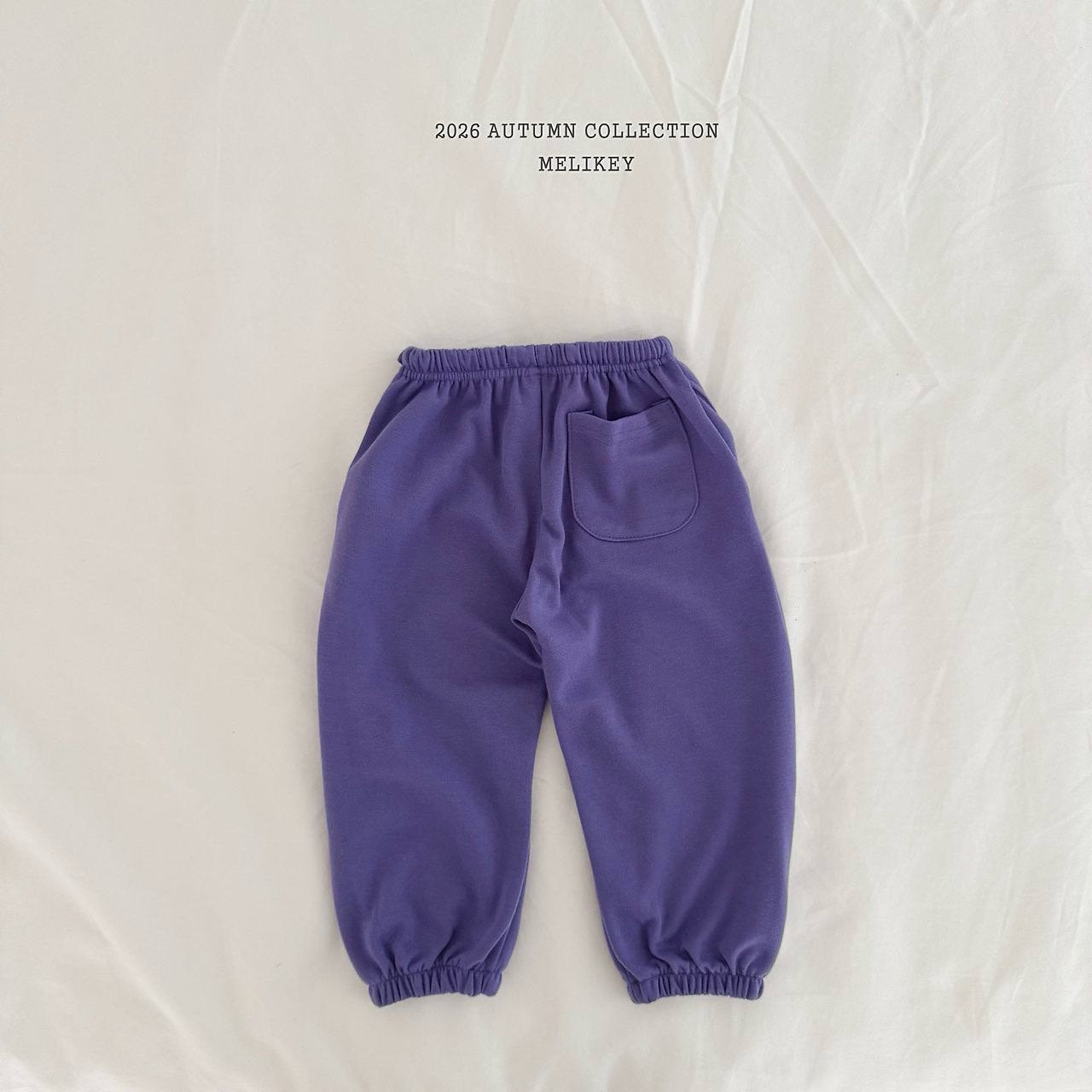 melikey button jogger pants (~80-140cm)