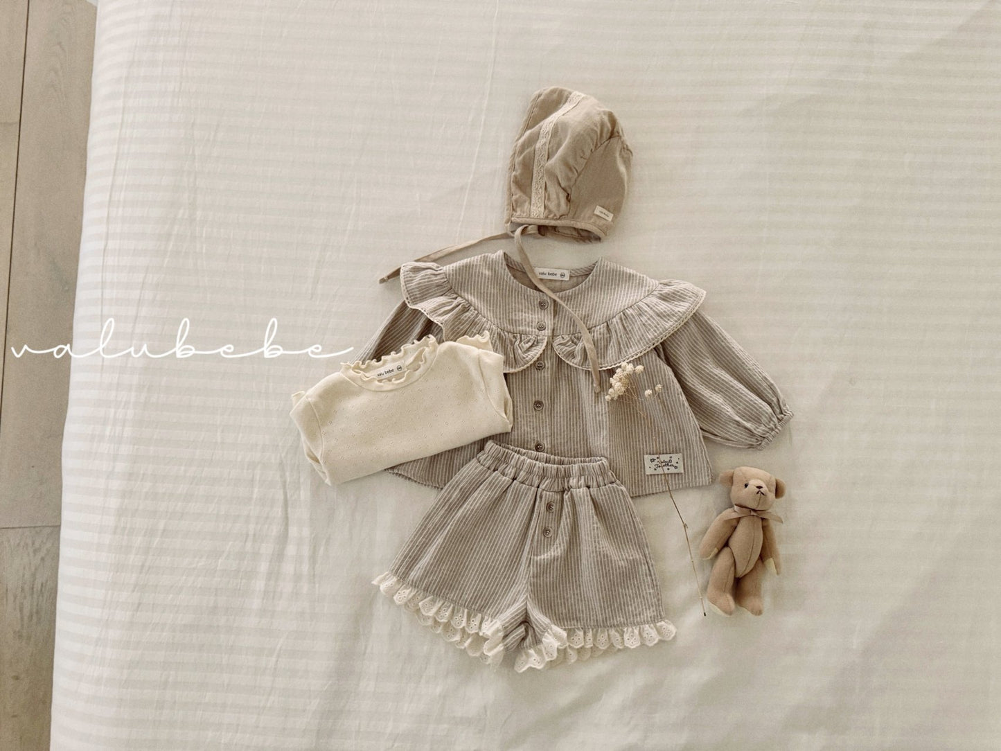 valubebe classic lace shorts (6-24m)