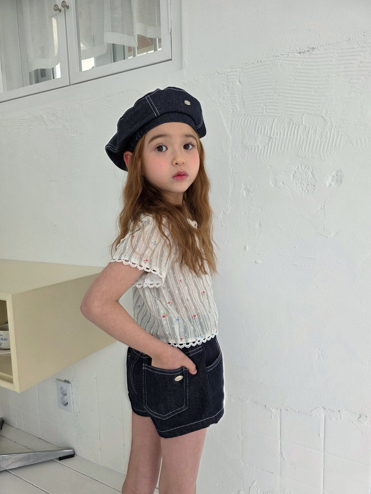 ELLYMOLLY non fade micro short pants (90-145cm)