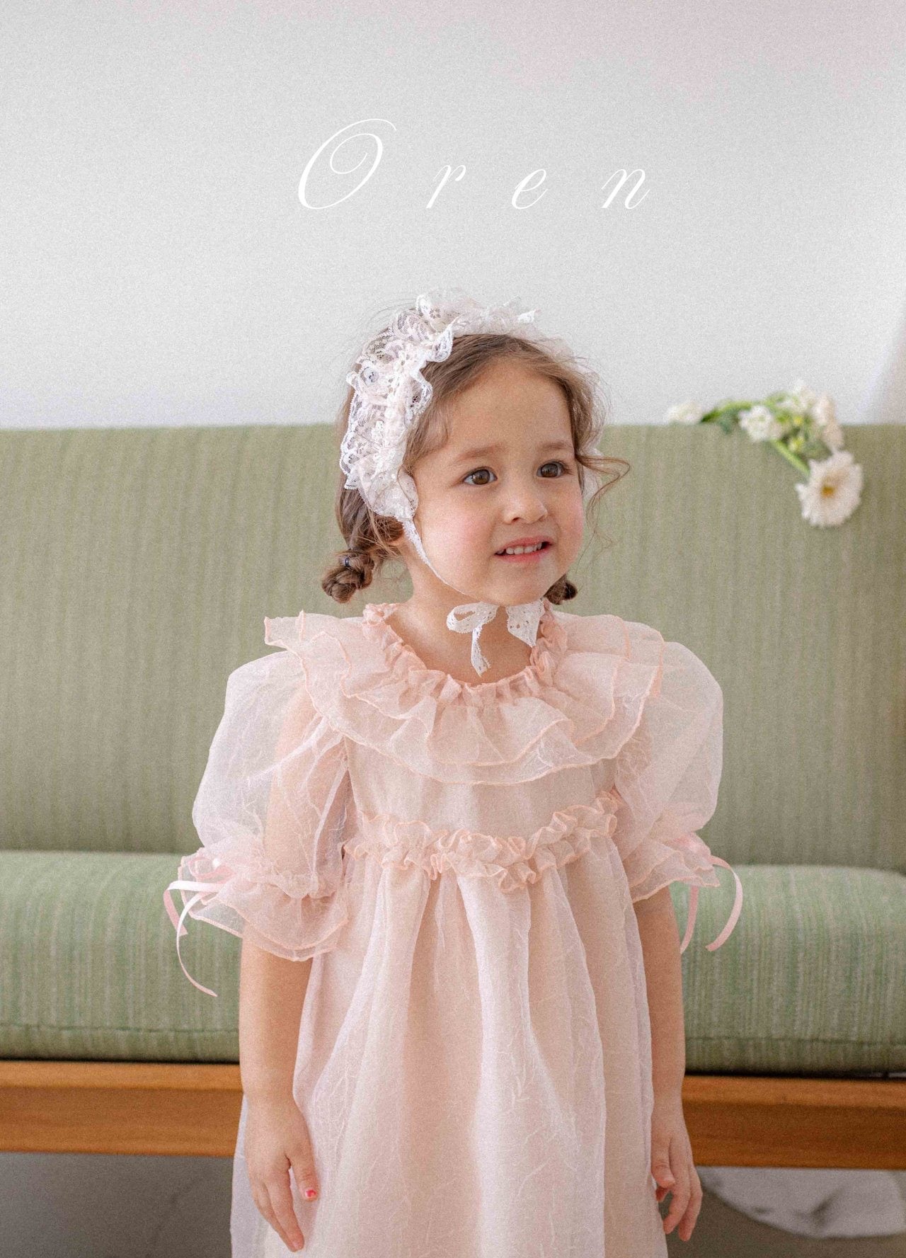 OREN sophie organza one piece (85-120cm)