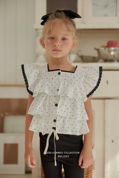 melikey dot cancan sleeveless bl (~80-140cm)