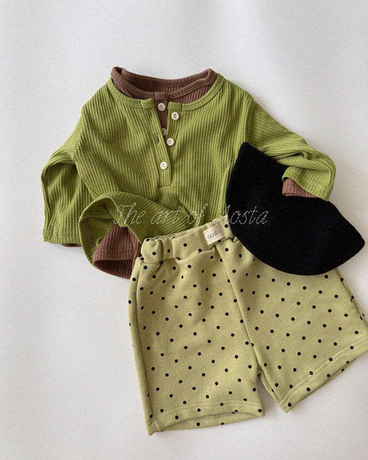 Aosta dot tongtong pants (~70-115cm)