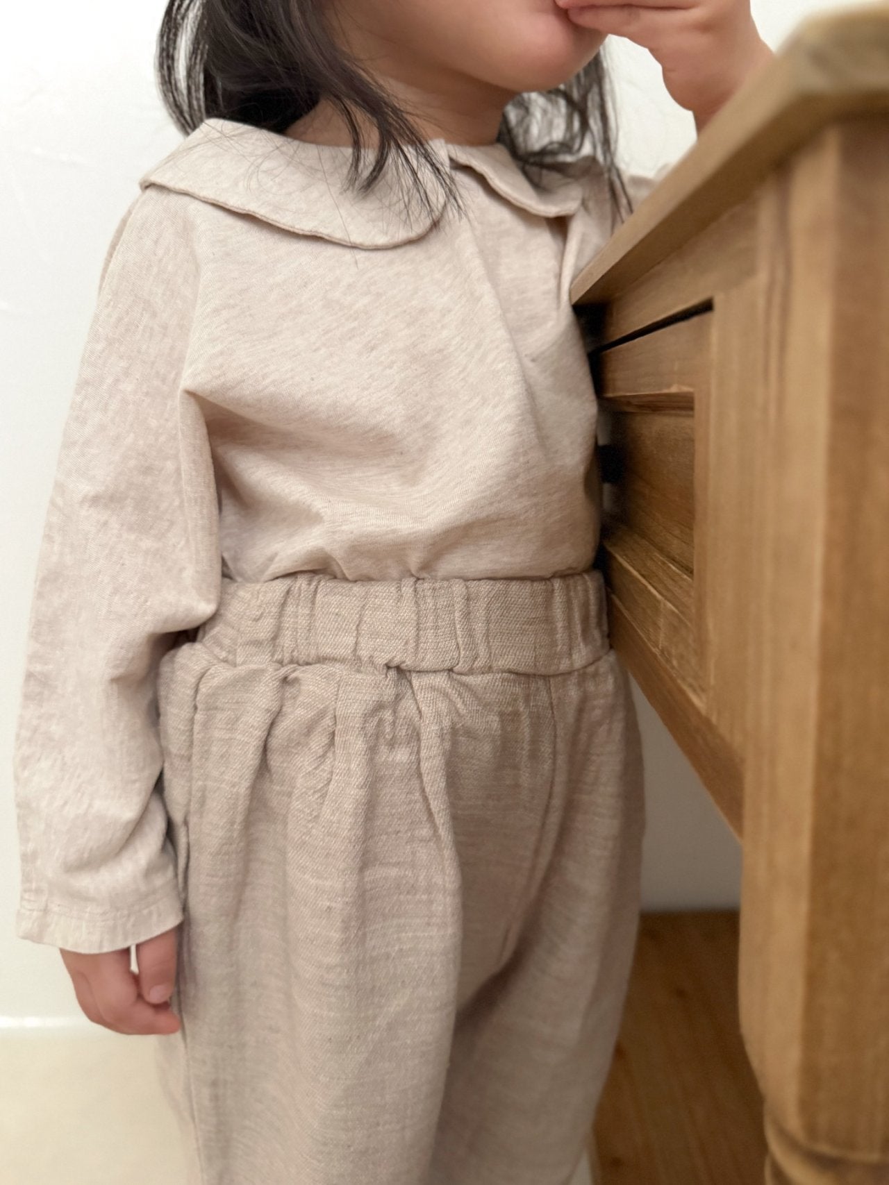 mimi market butter collar tee (75-90cm)