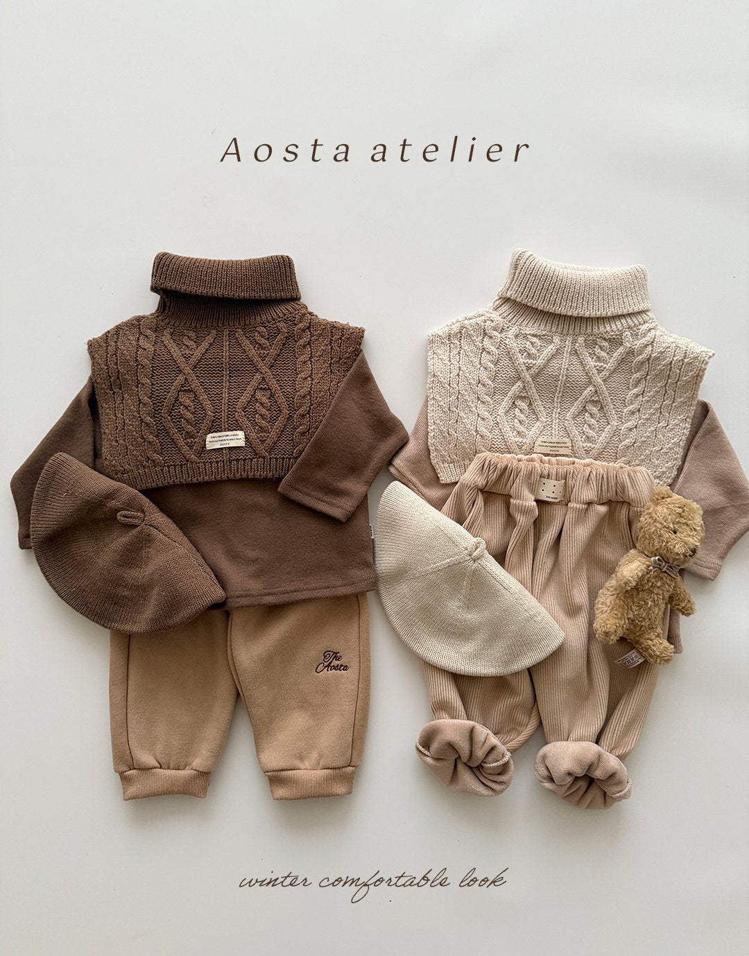 Aosta knit neck warmer