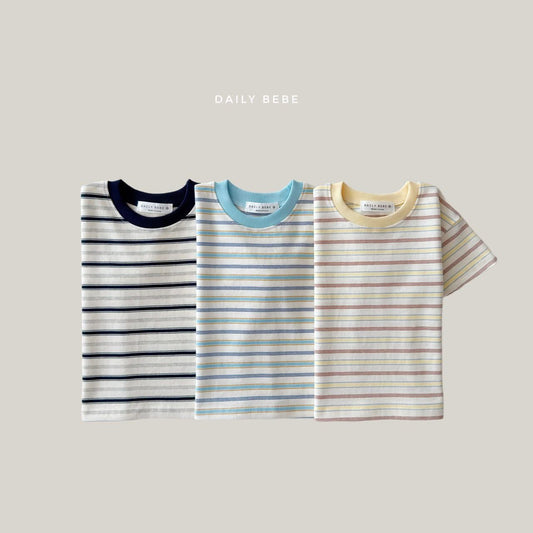 Dailybebe 圓領條紋Tee (75-140cm)