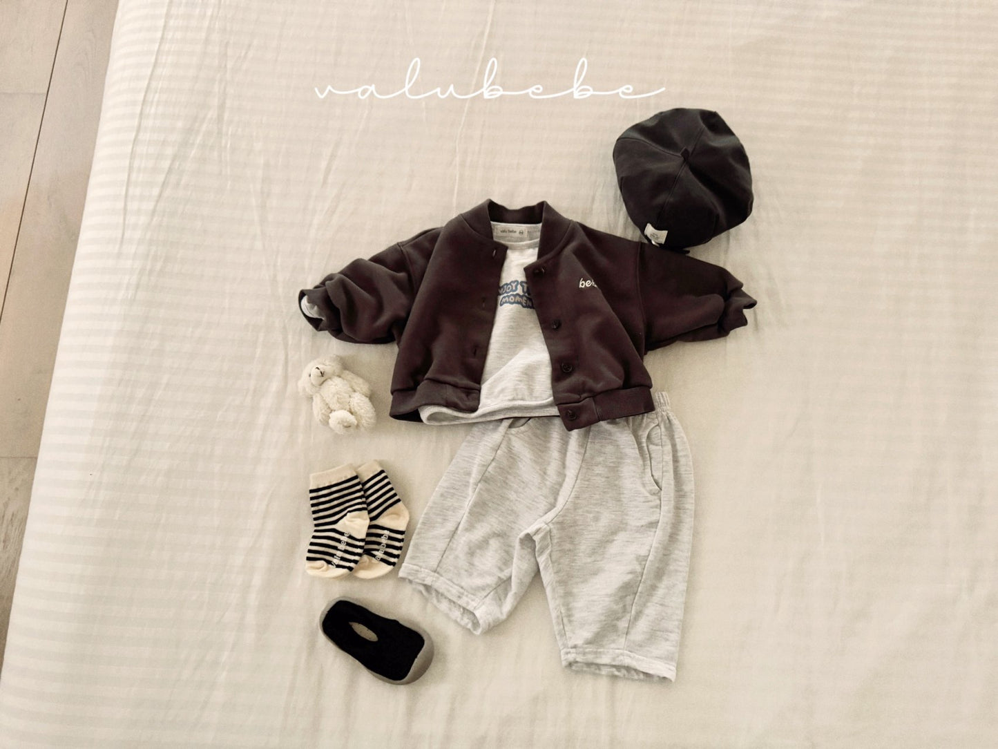 valubebe bebe baseball jumper (6-24m)